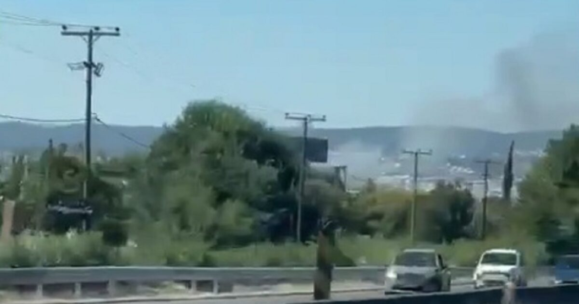 Φωτιά στη Θέρμη Θεσσαλονίκης – Και εναέρια μέσα στο σημείο