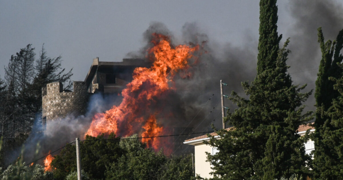 Ελλάδα και Ισπανία οι πιο επιβαρυμένες περιοχές της Ευρώπης σε ποιότητα αέρα λόγω των πυρκαγιών – Χάρτης του Meteo