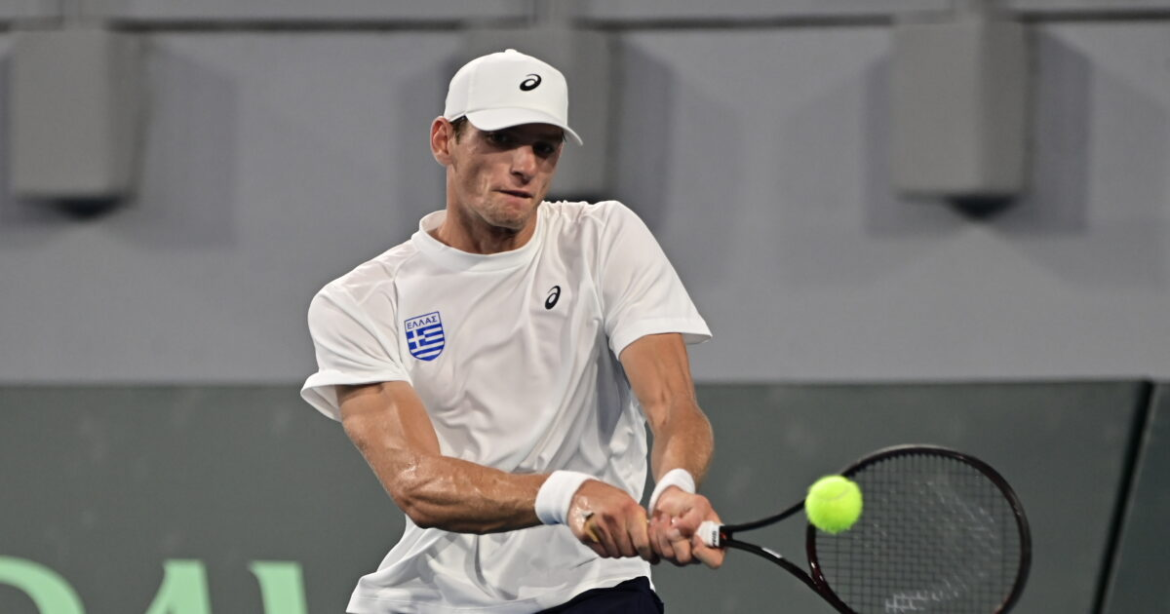 Davis Cup: Ήττα για τον Στέφανο Σακελλαρίδη και 1-0 για τη Βραζιλία κόντρα στην Ελλάδα