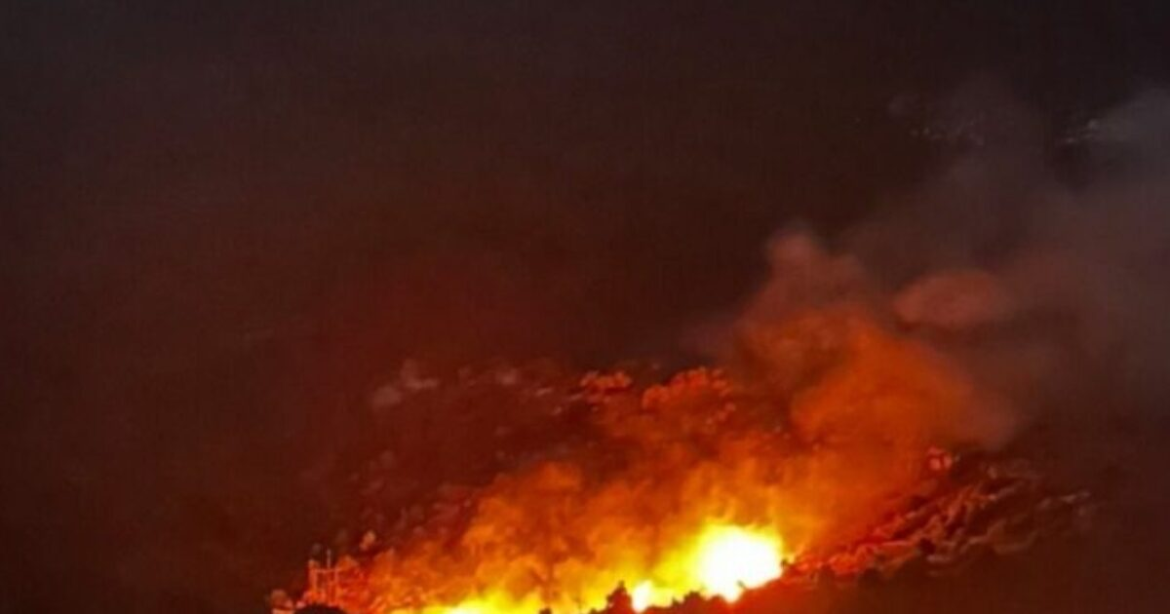 Φωτιά στην Πάρνηθα: Από έκρηξη σε πυλώνα του ΔΕΔΔΗΕ ξέσπασαν οι φλόγες – Δείτε βίντεο