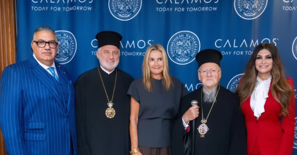 Μαρέβα Γκραμπόφσκι: Η ανάρτησή της μαζί με την Κίμπερλι Γκιλφόιλ και τον Οικουμενικό Πατριάρχη Βαρθολομαίο