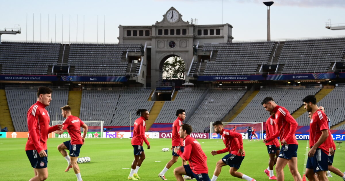 Μπαρτσελόνα – Ολυμπιακός: Η προπόνηση των Πειραιωτών στο «Μονζουίκ» για τον αγώνα στο Champions League