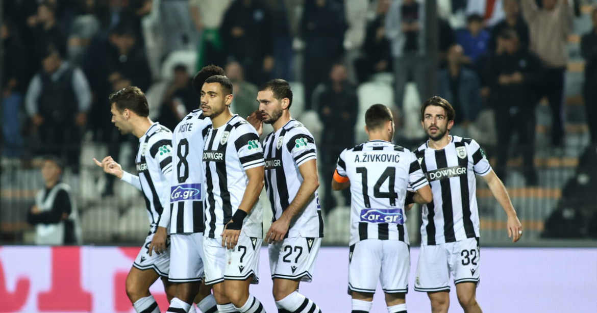 ΠΑΟΚ – Βόλος 3-0 τελικό: Τέταρτη σερί νίκη για τους Θεσσαλονικείς