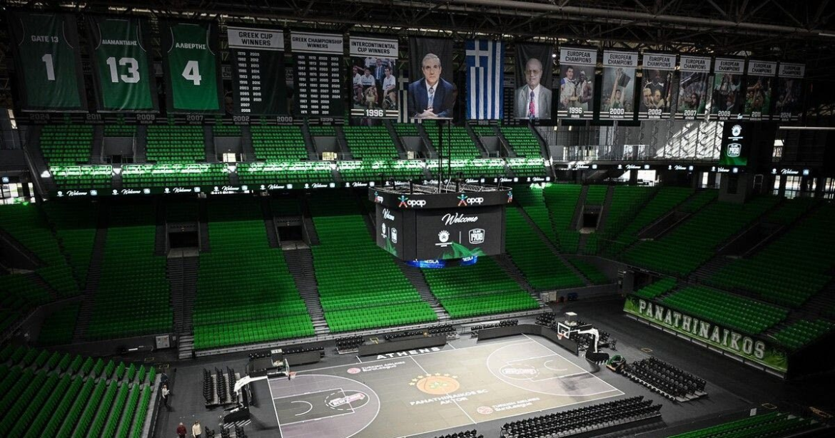 Η μεταμόρφωση του Telekom Center σε εντυπωσιακό γήπεδο τένις