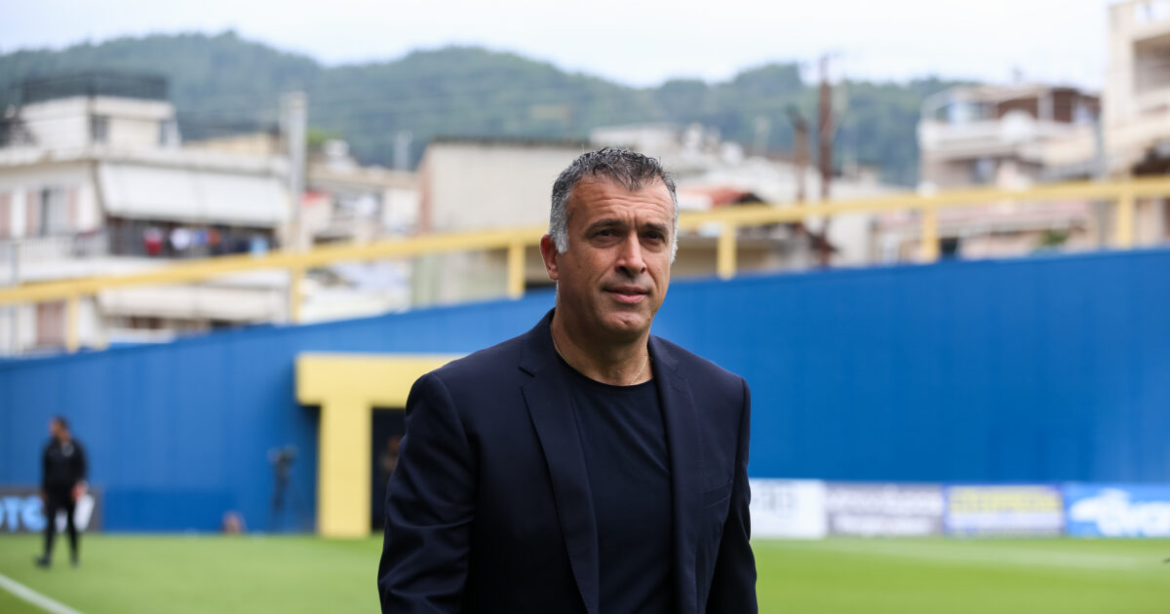 Ο Γιάννης Αναστασίου επέστρεψε κι επίσημα ως προπονητής στον Παναιτωλικό