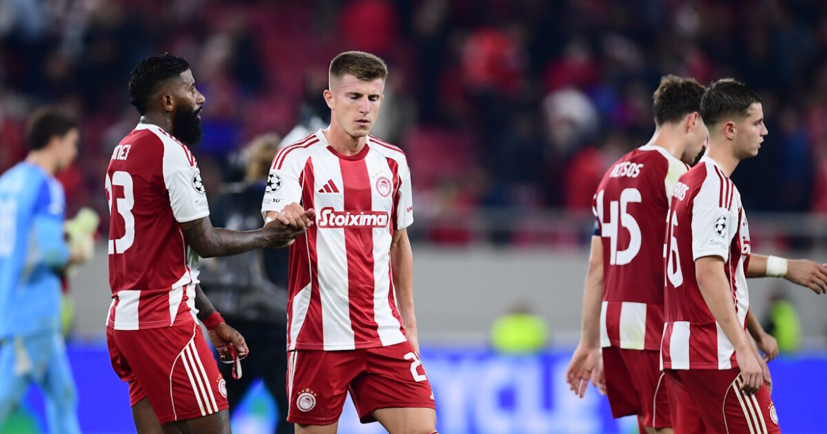 Η βαθμολογία του Champions League: Ο Ολυμπιακός στην 31η θέση της League Phase