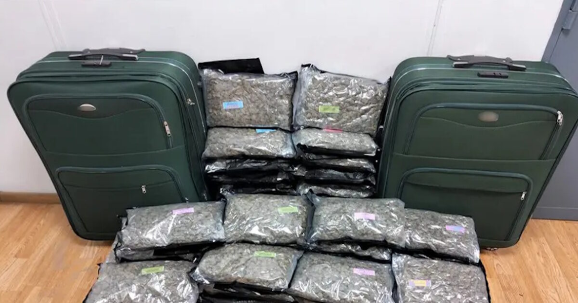 Συνελήφθη 29χρονη στο «Ελευθέριος Βενιζέλος» με πάνω από 24 κιλά ακατέργαστης κάνναβης