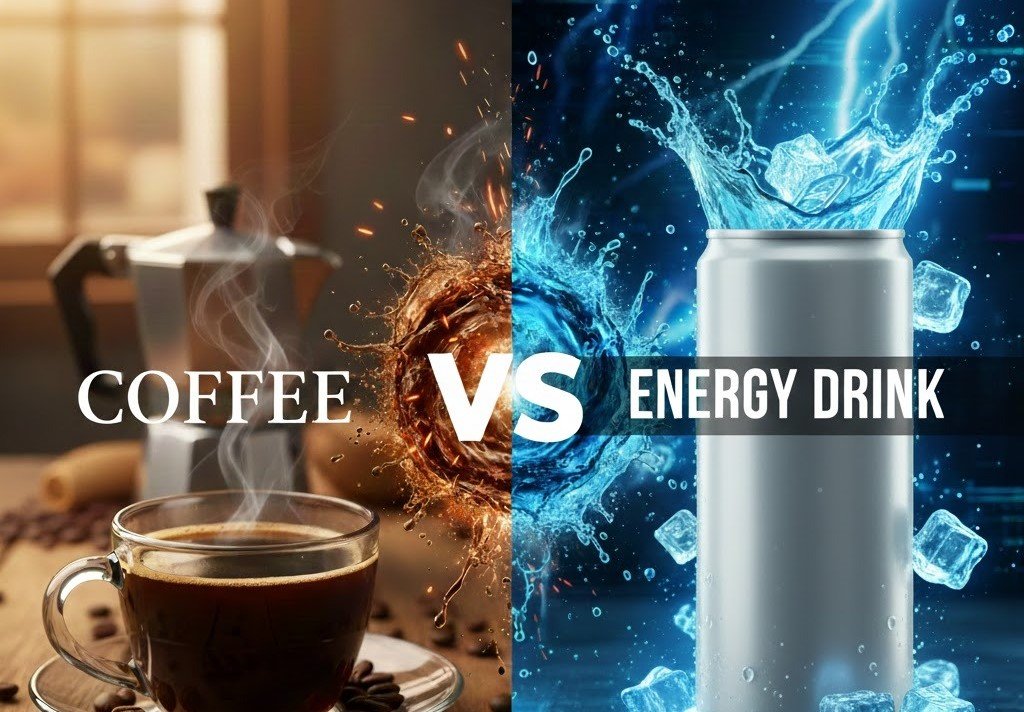 Ενεργειακά Ποτά ή Καφές; Ποιο Είναι Πραγματικά πιο Αποτελεσματικό
