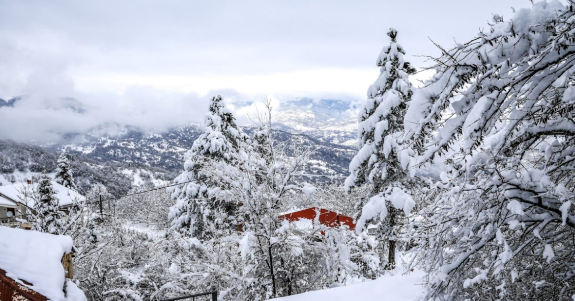 Πάγωσε η Ελλάδα: Στους -20 ο υδράργυρος στο Βαθύσταλο Παρνασσού ξημερώματα της Πρωτοχρονιάς, -14,6 στο Σέλι