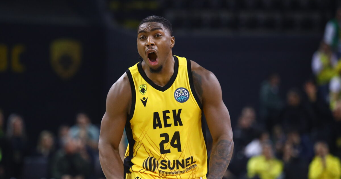 Τόφας – ΑΕΚ 90-93: Τεράστιο διπλό στην παράταση με Μπάρτλεϊ – Γκρέι και 3/3 για την Ένωση στους 16 του Basketball Champions League