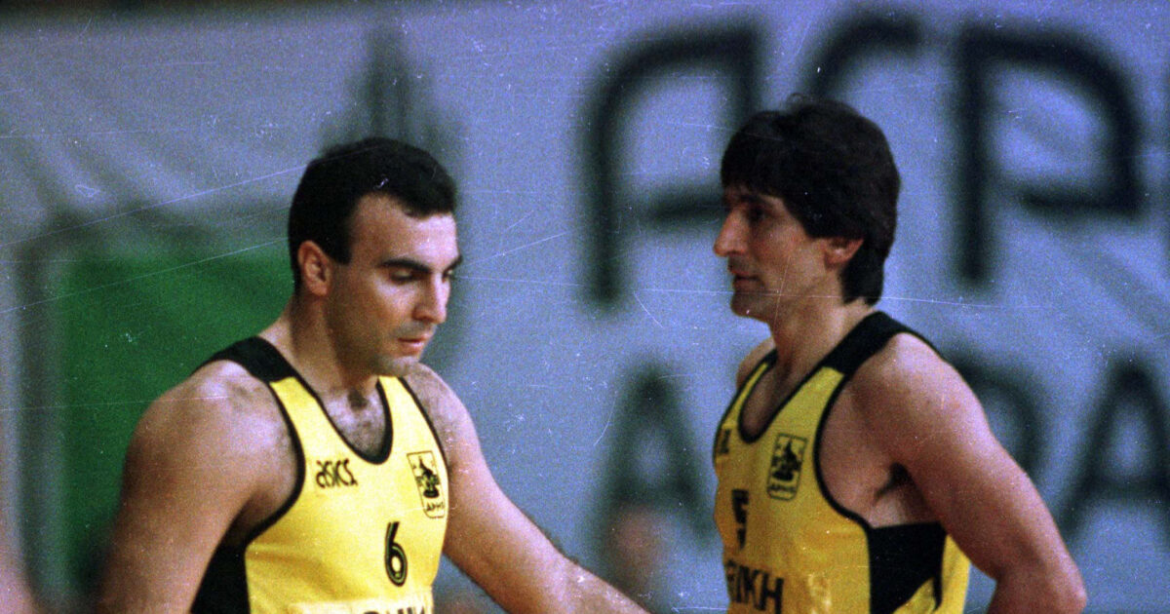 Νίκος Γκάλης και Παναγιώτης Γιαννάκης αποχαιρέτησαν την Μαρινέλλα